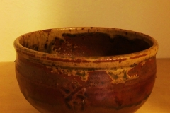 reduction fired stoneware bowl1